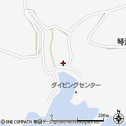 新潟県佐渡市琴浦227周辺の地図