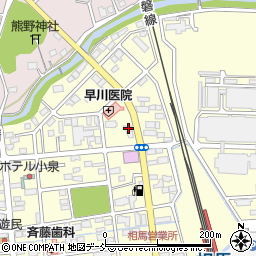 福島県相馬市中村泉町9-6周辺の地図