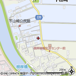 新潟県新潟市南区下山崎775-1周辺の地図