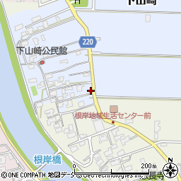 新潟県新潟市南区下山崎772周辺の地図