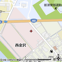 新潟県新潟市秋葉区西金沢301-1周辺の地図