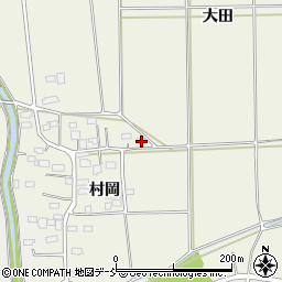 福島県伊達市保原町村岡154周辺の地図