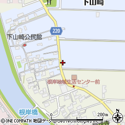 新潟県新潟市南区下山崎205周辺の地図