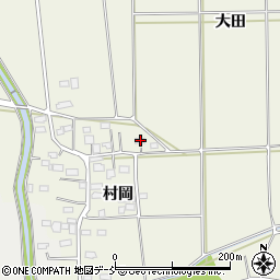 福島県伊達市保原町村岡93周辺の地図