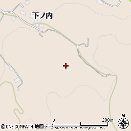 福島県伊達市霊山町山野川周辺の地図