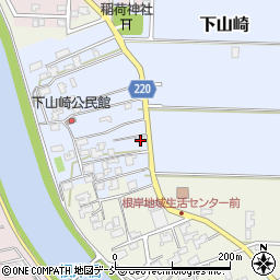 新潟県新潟市南区下山崎687周辺の地図