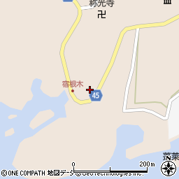 新潟県佐渡市宿根木369周辺の地図