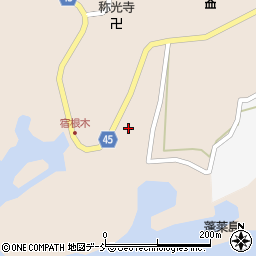 新潟県佐渡市宿根木349周辺の地図