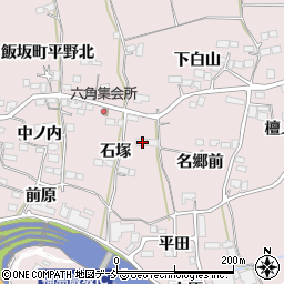 福島県福島市飯坂町平野石塚31周辺の地図