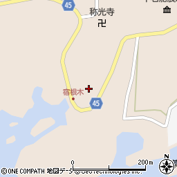 新潟県佐渡市宿根木374周辺の地図