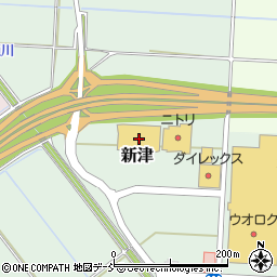新潟県新潟市秋葉区新津5184周辺の地図