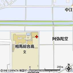福島県相馬市北飯渕阿弥陀堂周辺の地図