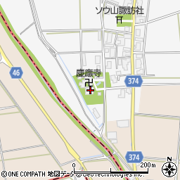 新潟県新潟市西蒲区桑山372周辺の地図