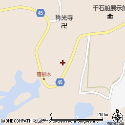 新潟県佐渡市宿根木388周辺の地図