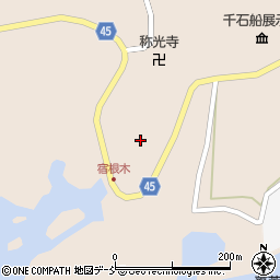 新潟県佐渡市宿根木398周辺の地図