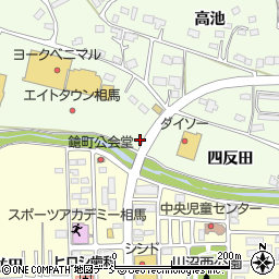 福島県相馬市黒木四反田22周辺の地図
