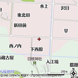 福島県福島市飯坂町平野新田前周辺の地図