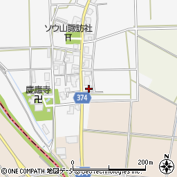 新潟県新潟市西蒲区桑山357周辺の地図