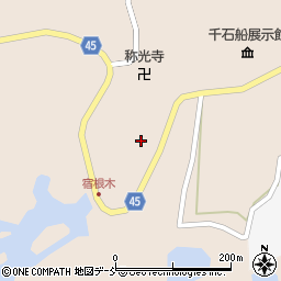 新潟県佐渡市宿根木402周辺の地図