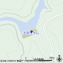 福島県福島市大笹生（笹ノ口）周辺の地図