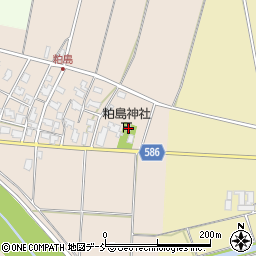粕島神社周辺の地図