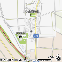 新潟県新潟市西蒲区桑山323周辺の地図