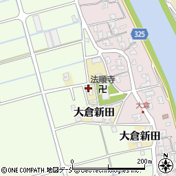 新潟県新潟市南区大倉新田110周辺の地図