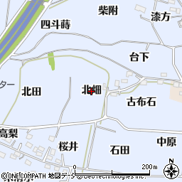福島県福島市沖高（北畑）周辺の地図