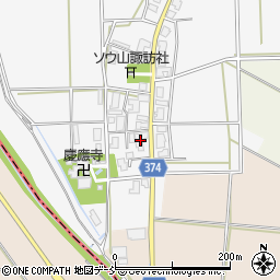 新潟県新潟市西蒲区桑山321周辺の地図