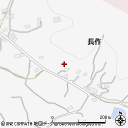 福島県伊達市保原町柱田日向山周辺の地図