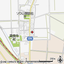 新潟県新潟市西蒲区桑山358周辺の地図