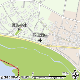 羽田酒店周辺の地図