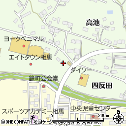 福島県相馬市黒木四反田3周辺の地図