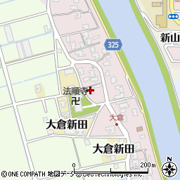 新潟県新潟市南区大倉589周辺の地図