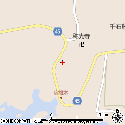 新潟県佐渡市宿根木438周辺の地図