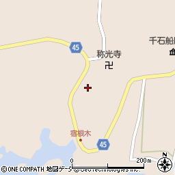 新潟県佐渡市宿根木444周辺の地図
