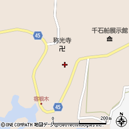 新潟県佐渡市宿根木295周辺の地図