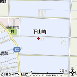 新潟県新潟市南区下山崎288-2周辺の地図
