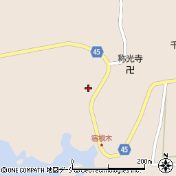 新潟県佐渡市宿根木572周辺の地図