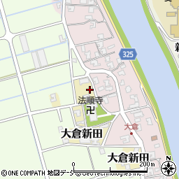 新潟県新潟市南区大倉新田1周辺の地図