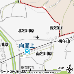 福島県福島市瀬上町北岩川原10周辺の地図