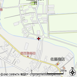 新潟県新潟市南区東笠巻489周辺の地図