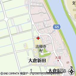 新潟県新潟市南区大倉新田3周辺の地図