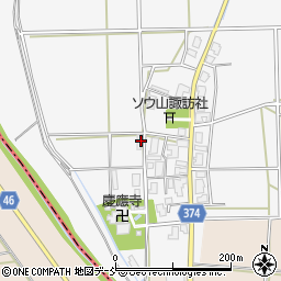 新潟県新潟市西蒲区桑山315周辺の地図