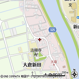 新潟県新潟市南区大倉593周辺の地図