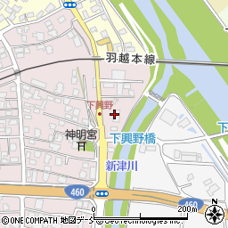 アートスマイル車検阿賀・新津店周辺の地図