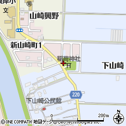 新潟県新潟市南区下山崎378周辺の地図