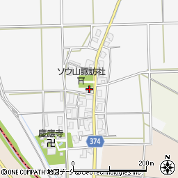 新潟県新潟市西蒲区桑山283周辺の地図