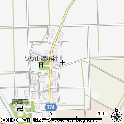 新潟県新潟市西蒲区桑山441周辺の地図