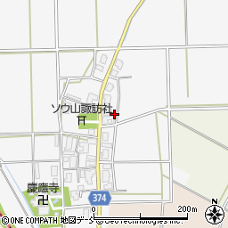 新潟県新潟市西蒲区桑山443周辺の地図